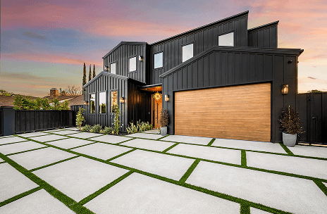 Modern property exterior